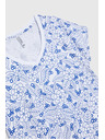 Moodo Damen-T-Shirt mit Moodo-Muster
