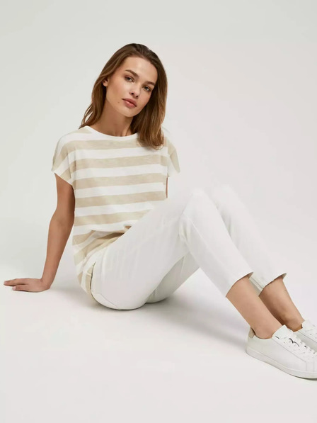 Moodo Gestreiftes Damen-Shirt MOODO