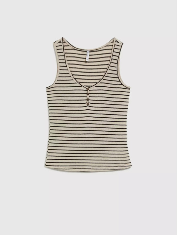 Moodo Damen-Tank-Top beige MOODO