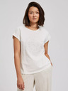 Moodo Damen besticktes T-Shirt Moodo