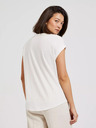 Moodo Damen besticktes T-Shirt Moodo