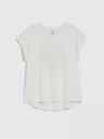 Moodo Damen besticktes T-Shirt Moodo