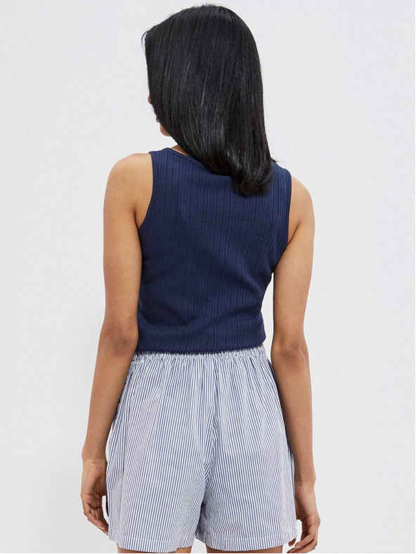 Moodo Dunkelblaues Damen-Tank-Top Moodo