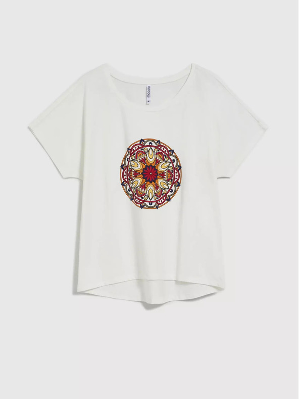 Moodo Damen Mandala T-Shirt Moodo