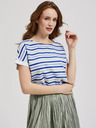 Moodo Gestreiftes Damen-T-Shirt Moodo