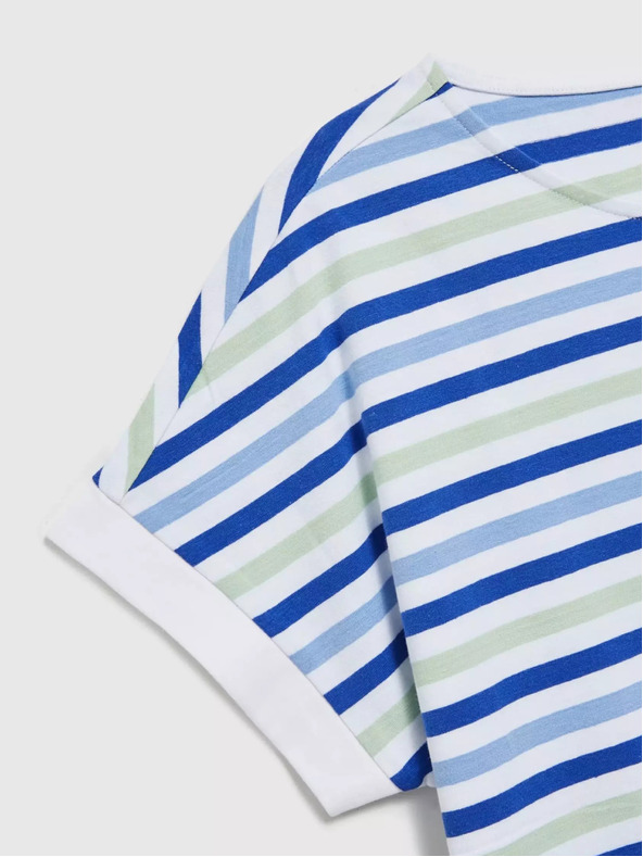 Moodo Gestreiftes Damen-T-Shirt Moodo