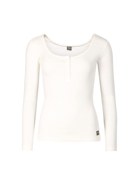 NAX Damen-T-Shirt nax NAX MAJJA creme