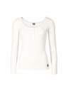 NAX Damen-T-Shirt nax NAX MAJJA creme