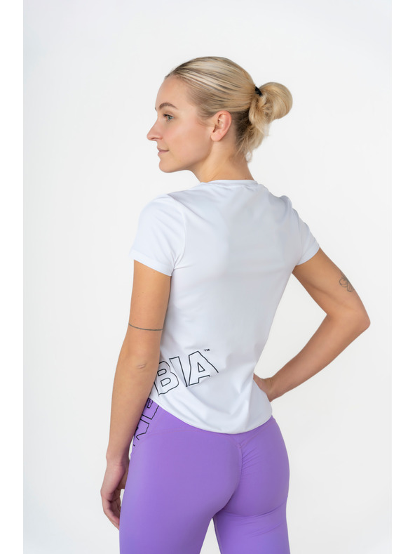 Nebbia FIT Activewear kurzärmeliges Funktions-T-Shirt 440 Nebbia