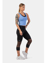 Nebbia Sportliches Crop-Top in schmaler Passform 422 Nebbia