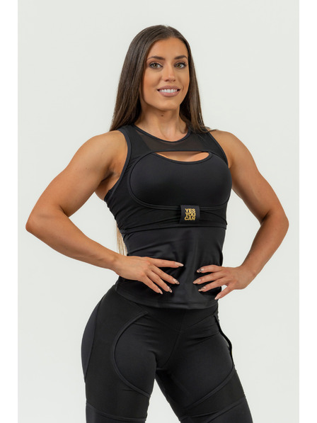 Nebbia NEBBIA INTENSE Ultra Kompressions-Tank-Top für Damen 835 Gold Nebbia
