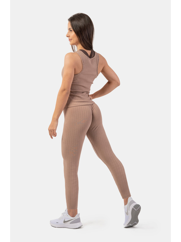 Nebbia Rippenstrick-Tanktop aus Bio-Baumwolle 414 Nebbia