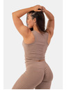 Nebbia Rippenstrick-Tanktop aus Bio-Baumwolle 414 Nebbia