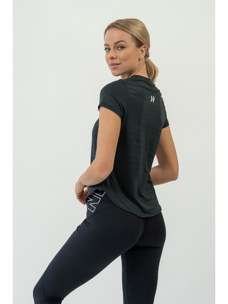 Nebbia FIT Activewear "Airy" T-Shirt mit reflektierendem Logo 438 Nebbia
