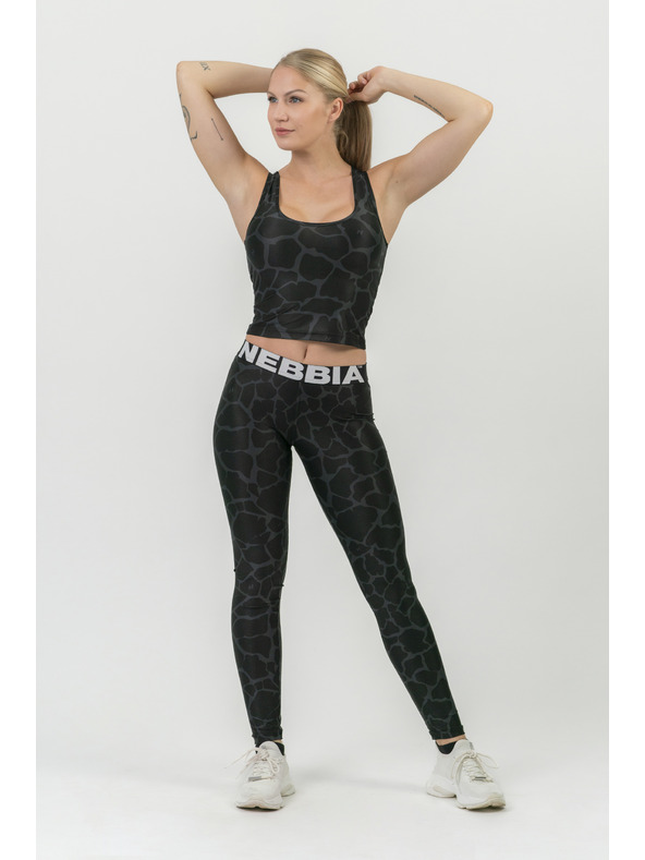 Nebbia NATURE-INSPIRED Sport-Crop-Top "Racer back" 549 Nebbia