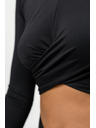 Nebbia Crop-Top mit langen Ärmeln ELEVATED 468