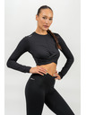 Nebbia Crop-Top mit langen Ärmeln ELEVATED 468