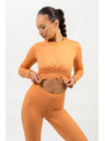 Nebbia Crop-Top mit langen Ärmeln ELEVATED 468