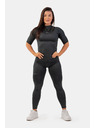 Nebbia Python-T-Shirt mit Schlangenhautmuster 416 Nebbia