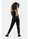 Nebbia Sportliches Slim-fit Crop-Tank-Top 422 Schwarz