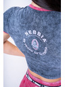 Nebbia Gewaschenes Crop-Top-T-Shirt GOLDEN AGE 782