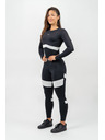 Nebbia Schwarzes langärmeliges Top TRUE HERO 242
