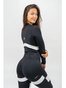 Nebbia Schwarzes langärmeliges Top TRUE HERO 242