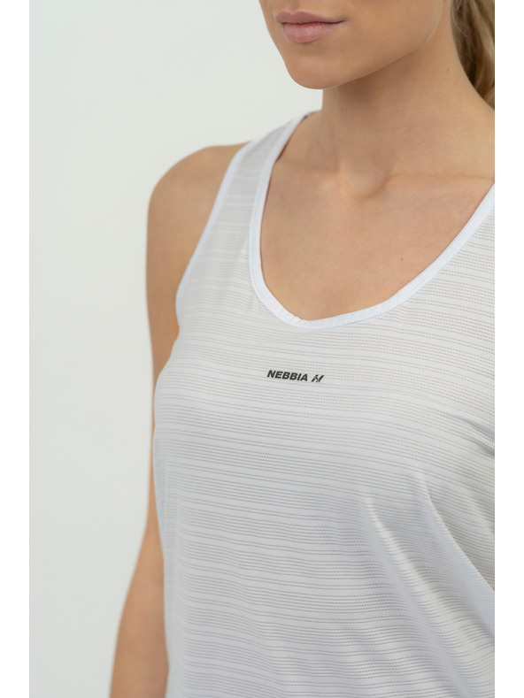 Nebbia FIT Activewear Tank-Top "Airy" mit reflektierendem Logo 439 Nebbia