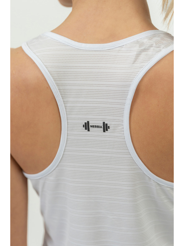 Nebbia FIT Activewear Tank-Top "Airy" mit reflektierendem Logo 439 Nebbia