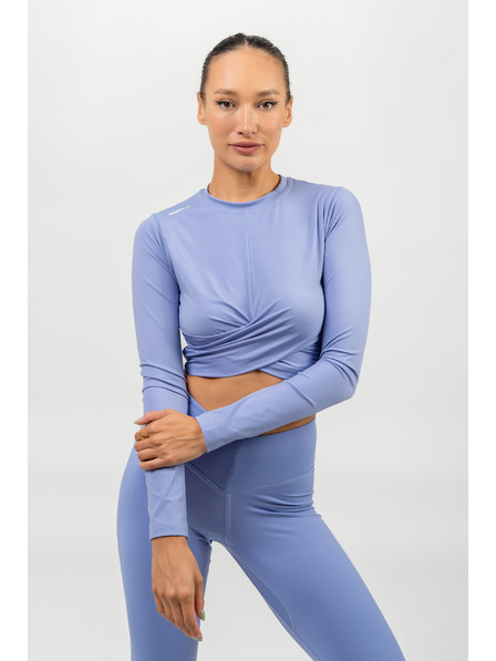 Nebbia Crop-Top mit langen Ärmeln ELEVATED 468