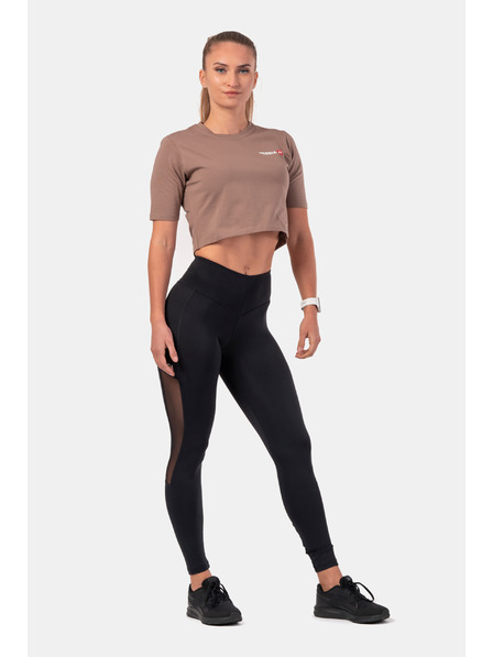 Nebbia Minimalistisches Logo NEBBIA Crop-Top 600 Nebbia