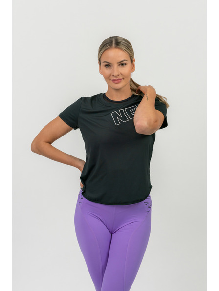 Nebbia FIT Activewear kurzärmeliges Funktions-T-Shirt 440 Nebbia