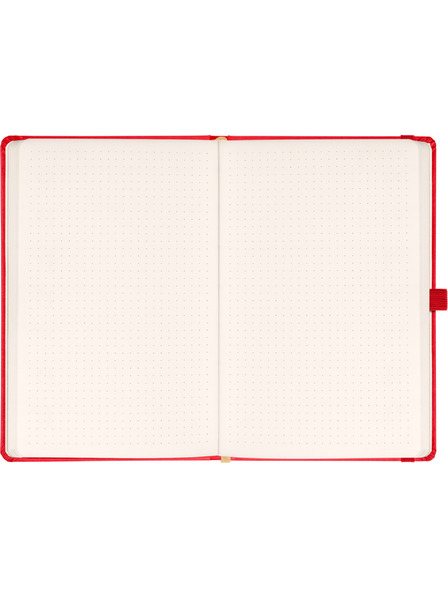 NOTIQUE NOTIQUE-Notizen Aprint, rot, gepunktet, 15 x 21 cm BAAGL