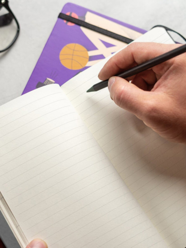 NOTIQUE NOTIQUE Notizen Tomski & Polanski, gefüttert, 11 x 16 cm