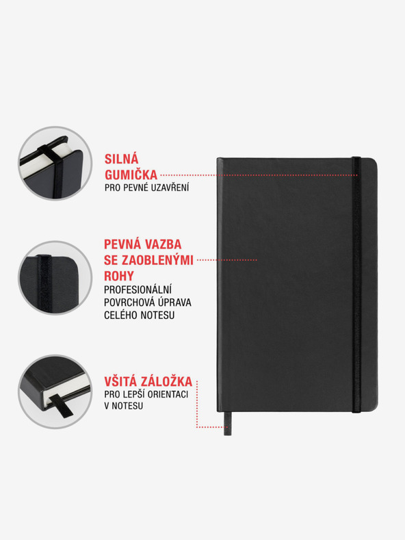 NOTIQUE NOTIQUE Notizen Tomski & Polanski, gefüttert, 11 x 16 cm