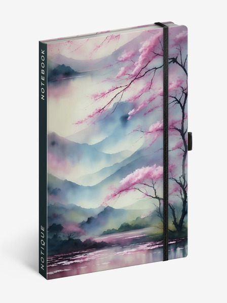 NOTIQUE NOTIQUE-Notizen Sakura, gefüttert, 13 x 21 cm