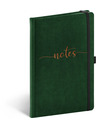 NOTIQUE NOTIQUE-Notizen Velvet Typo, liniert, 13 × 21 cm BAAGL
