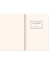 NOTIQUE NOTIQUE-Notizen Velvet Typo, liniert, 13 × 21 cm BAAGL