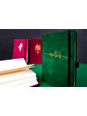 NOTIQUE NOTIQUE-Notizen Velvet Typo, liniert, 13 × 21 cm BAAGL
