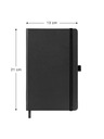 NOTIQUE NOTIQUE-Notizen Velvet Typo, liniert, 13 × 21 cm BAAGL