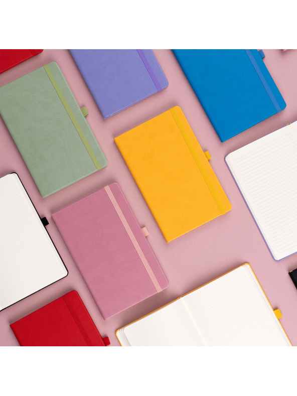 NOTIQUE NOTIQUE-Notizen Gelb, liniert, 13 x 21 cm