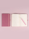 NOTIQUE NOTIQUE Notizen Rosa, gefüttert, 13 x 21 cm