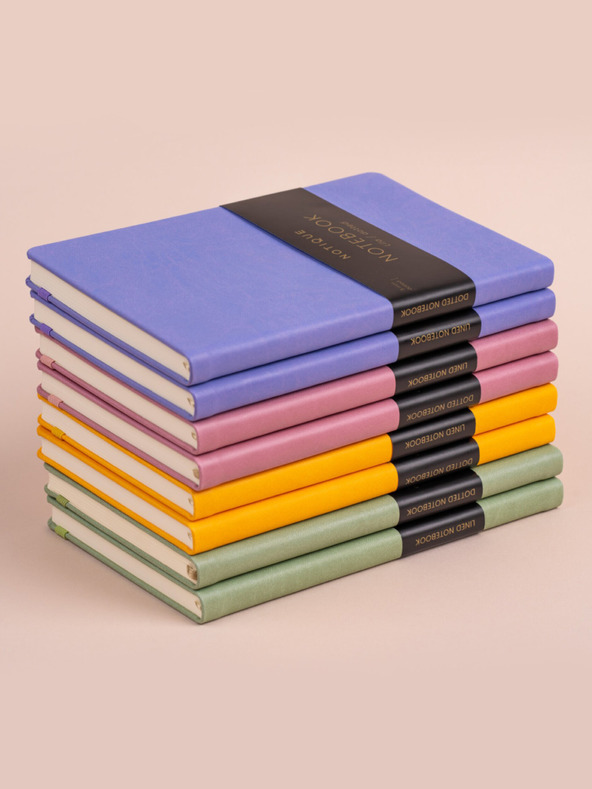 NOTIQUE NOTIQUE Notizen Rosa, gefüttert, 13 x 21 cm