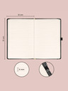 NOTIQUE NOTIQUE Notes Elegant, gefüttert, 13 x 21 cm