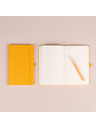 NOTIQUE NOTIQUE-Notizen Gelb, gepunktet, 13 x 21 cm