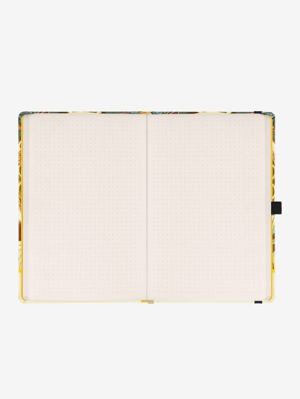 NOTIQUE NOTIQUE Notizen Alfons Mucha - Stift, gepunktet, 13 x 21 cm