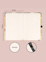 NOTIQUE NOTIQUE Notizen Alfons Mucha - Stift, gepunktet, 13 x 21 cm