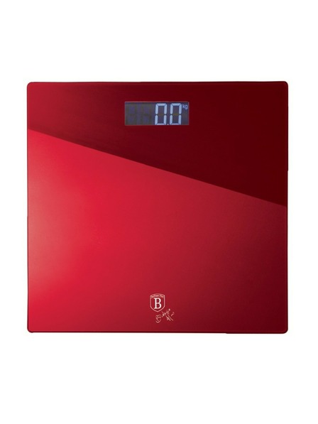 Berlingerhaus Digitale Personenwaage 150 kg Burgundy Metallic Line BERLINGERHAUS
