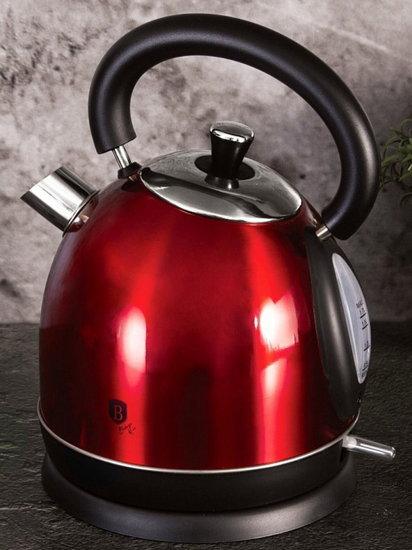 Berlingerhaus Wasserkocher 1,8 l Metallic Line Burgundy Edition BERLINGERHAUS