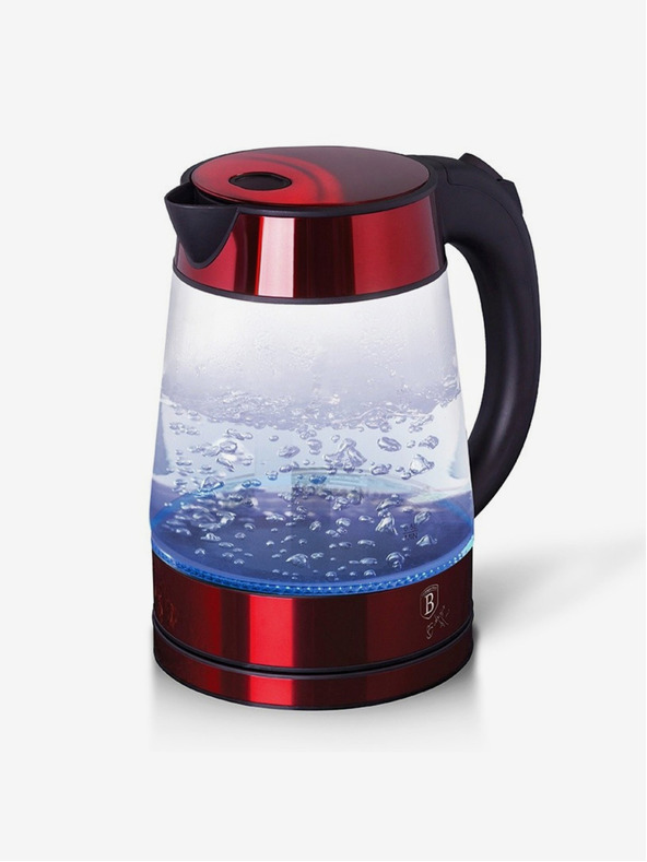 Berlingerhaus Wasserkocher 1,7 l Burgund Metallic Line BERLINGERHAUS